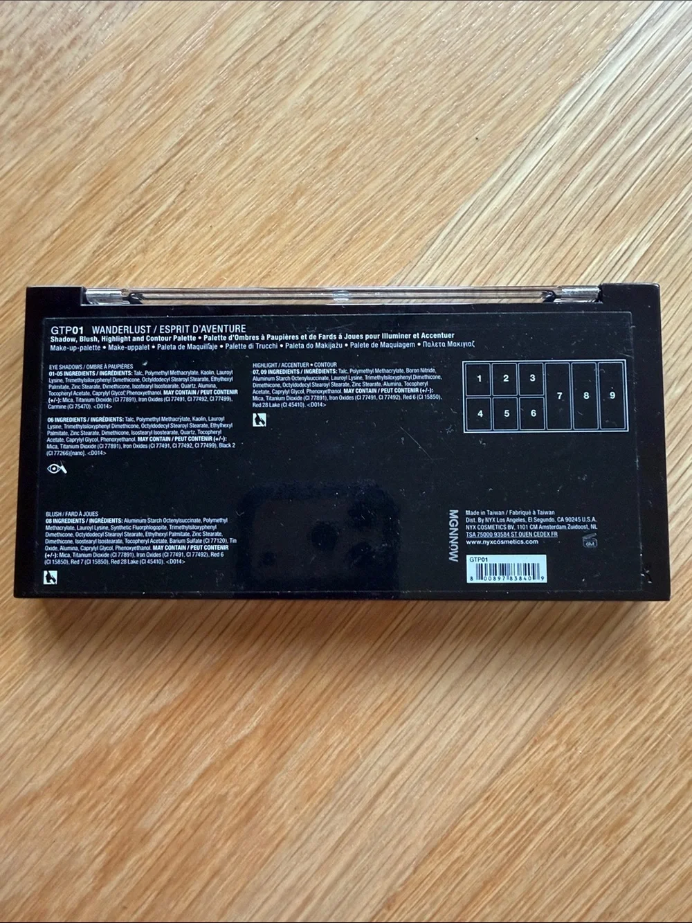 Lot of 4 makeup palettes, Brand New! Ulta, NYX, and essence